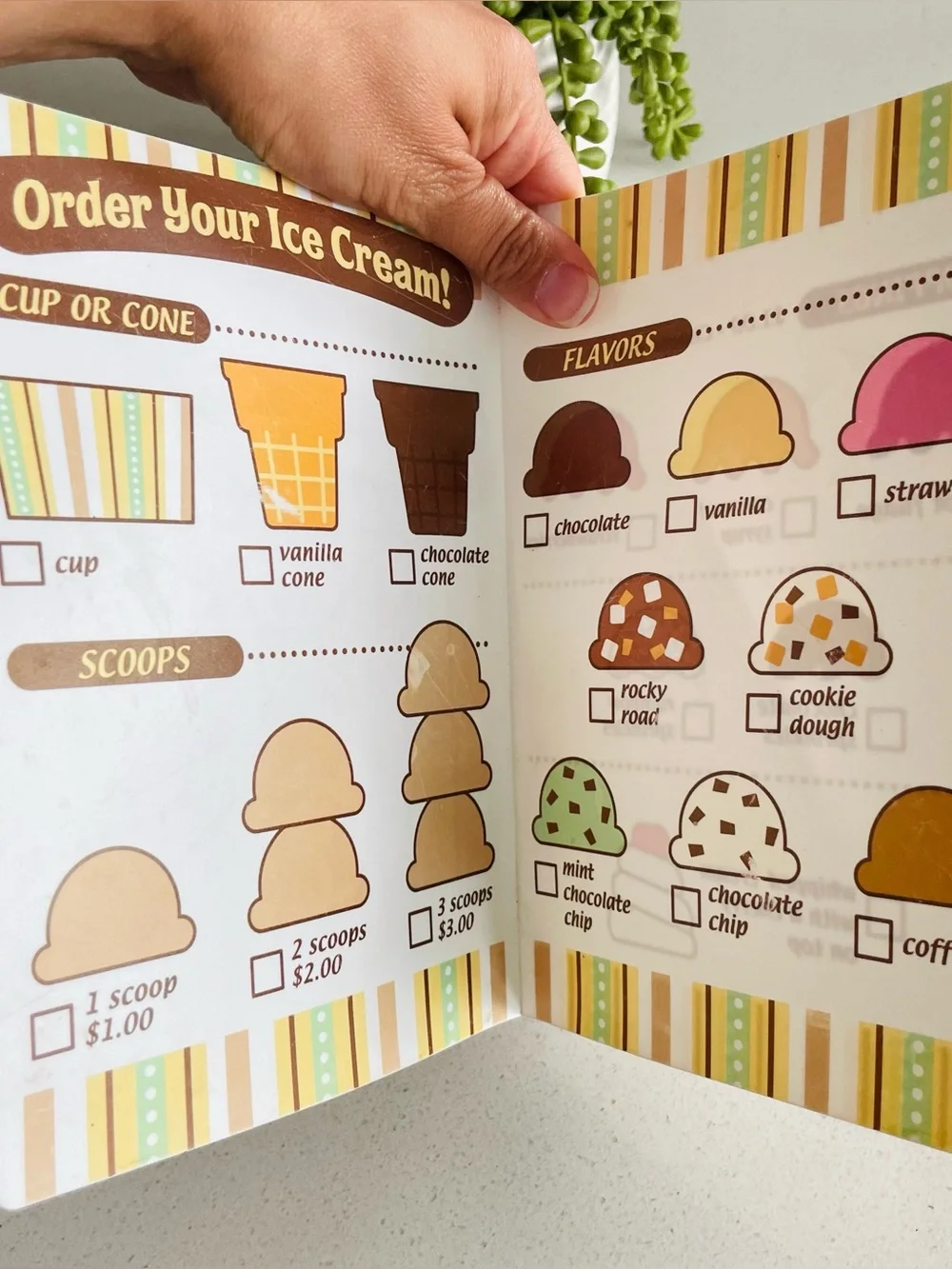 Melissa & Doug Ice Cream Replacement Pieces
